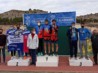Murcia Unidata y Águilas Primaflor, campeones regionales de Duatlón por Relevos 2x2