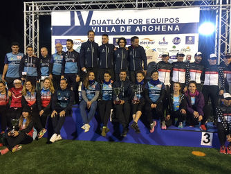 Águilas Primaflor y Tragamillas Ciclos Vicea-Mercaluz se proclaman Campeones Regionales de Duatlón p