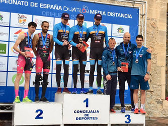 Bronce para el Águilas Primaflor en el Campeonato de España de Duatlón de Media Distancia