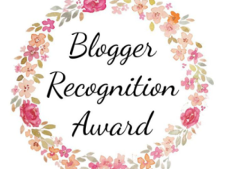 Blogger Recognition Award