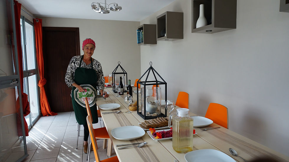 Dining area by Patio