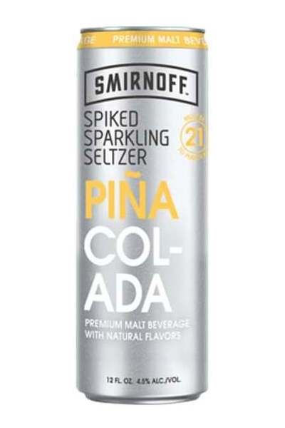 Smirnoff Seltzer Piña Colada - 6 Can 12.0oz