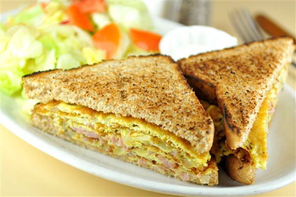 Arranged Food and Objects