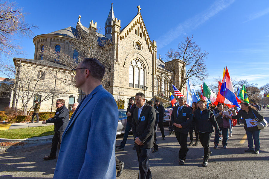 Los Caballeros de Colón, catequistas, la Legión de María y diversos ministerios participaron en la celebración en honor a la Virgen de Guadalupe el pasado 14 de diciembre.