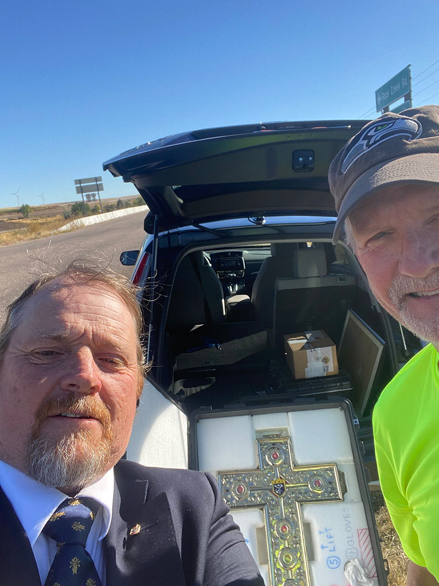 Reliquias de seis santos cristeros fortalecen la fe en su recorrido en Idaho