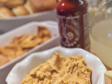 Super Easy Homemade Spicy Hummus!