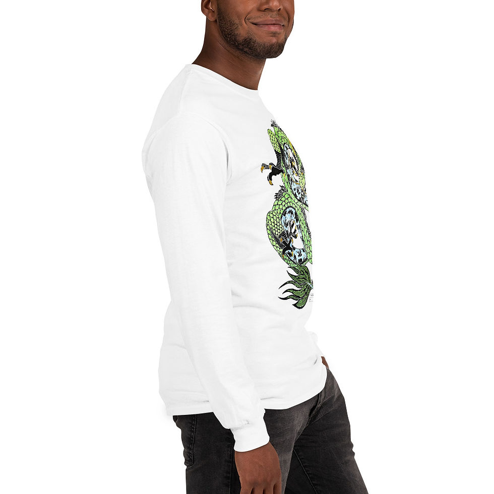 Thumbnail: Chinese Dragon Long Sleeve Shirt