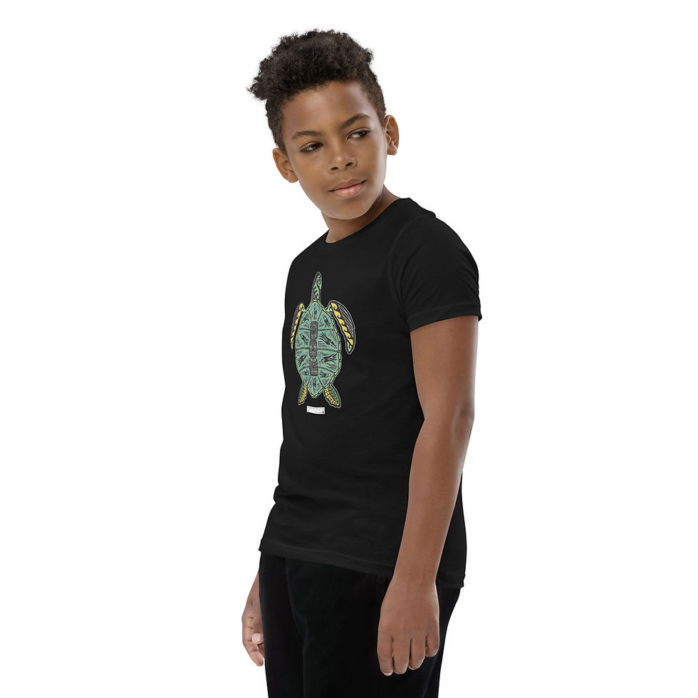 Thumbnail: Green Sea Turtle Youth Short Sleeve T-Shirt