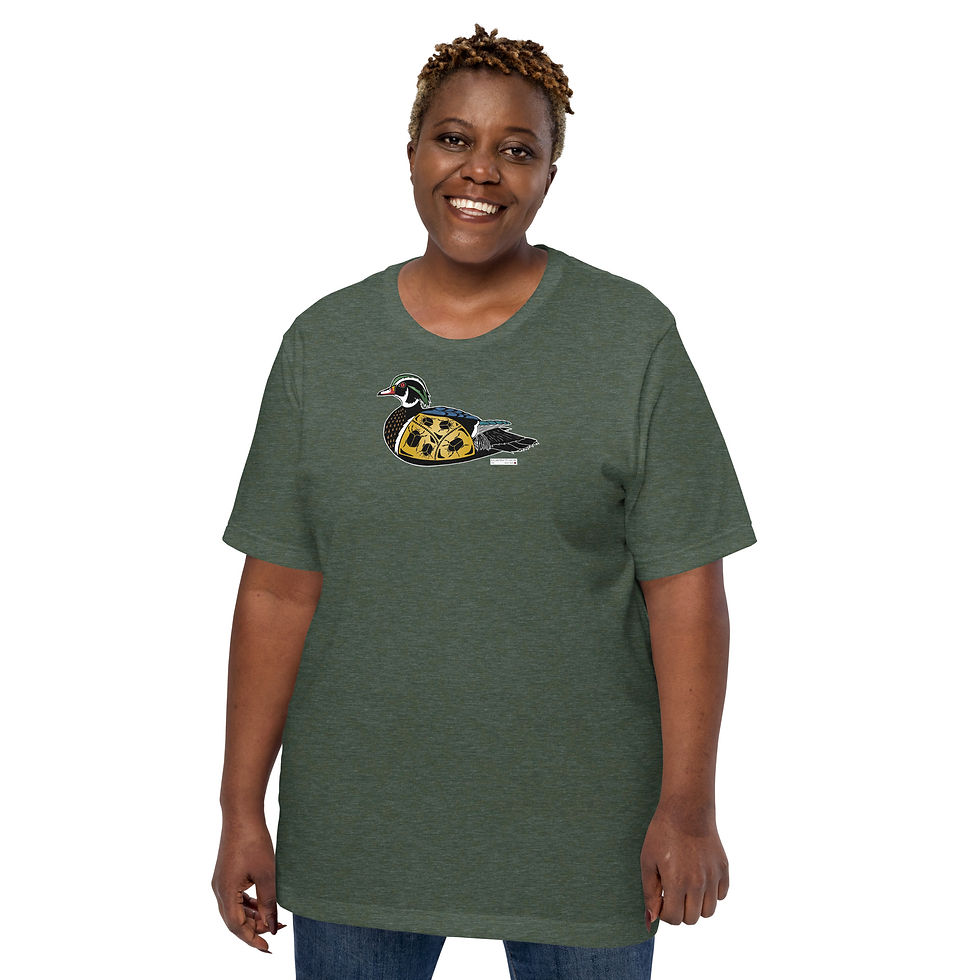 Thumbnail: Wood Duck Unisex t-shirt