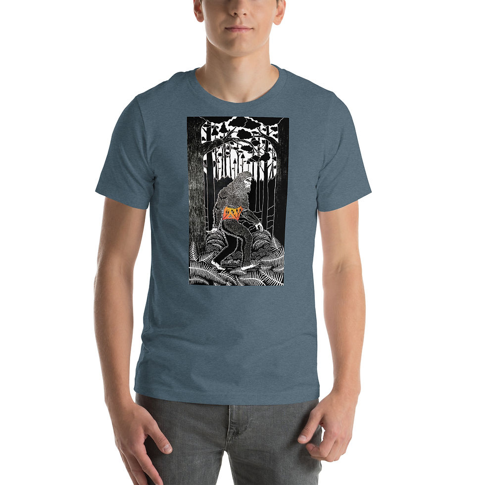Bigfoot Unisex t-shirt