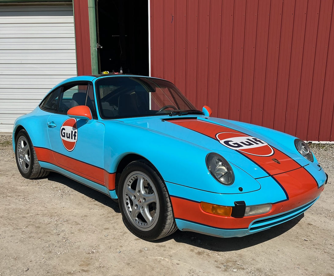 GULF OIL PORSCHE PAINTJOB