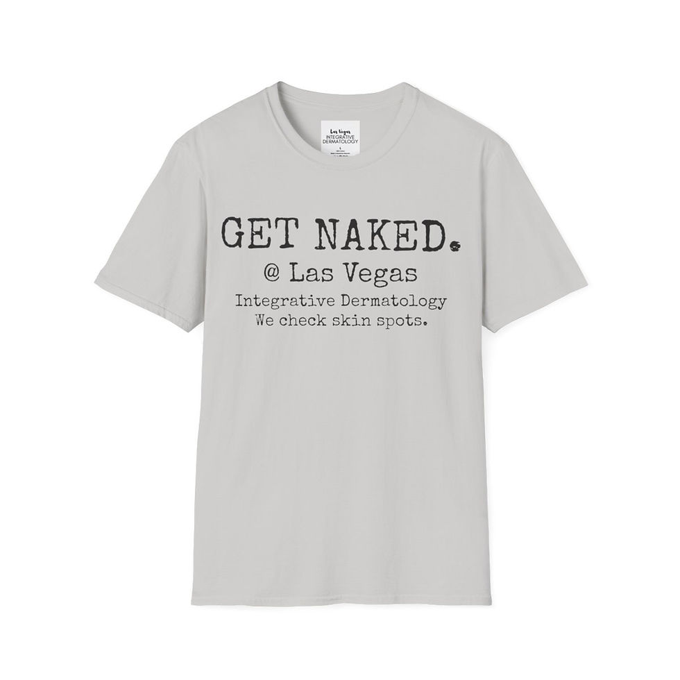 Thumbnail: GET NAKED MELANOMA Unisex Soft T-Shirt