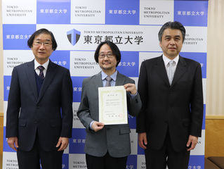 成川が先導研究者の称号を授与！！