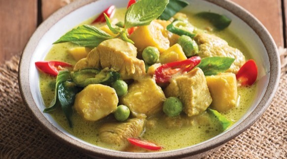 Arranged Food and Objects