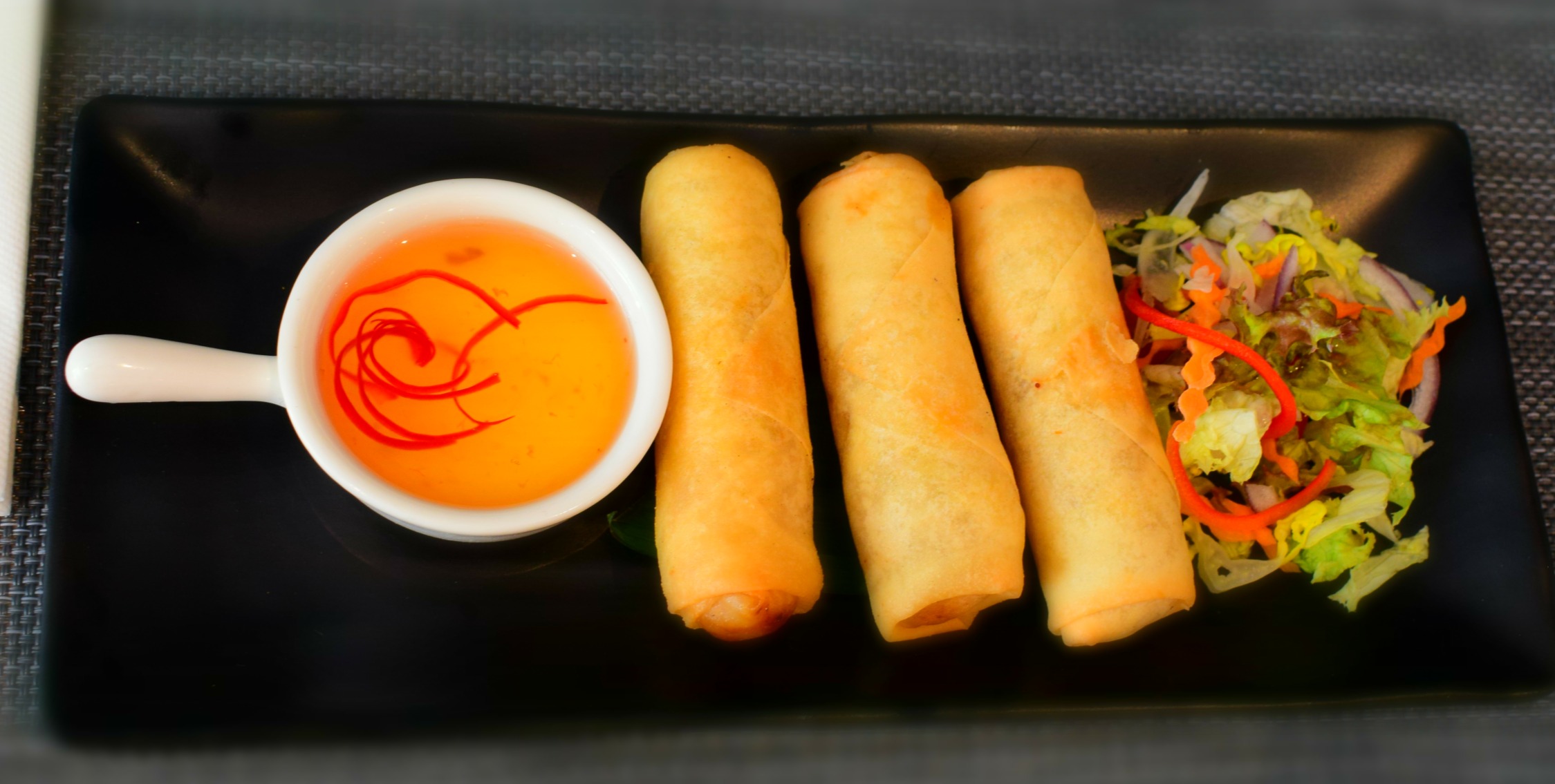 Arranged Food and Objects