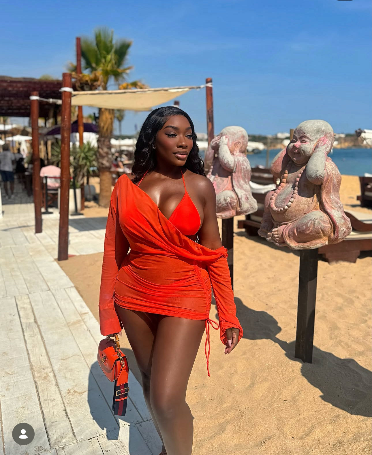     Island Flame Cover-Up Set