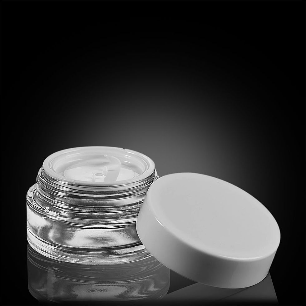 30ml Glass Jar Skincare Containers