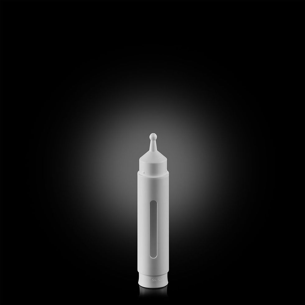 15ml PP Refillable Airless Syringe Bottle Skincare Containers