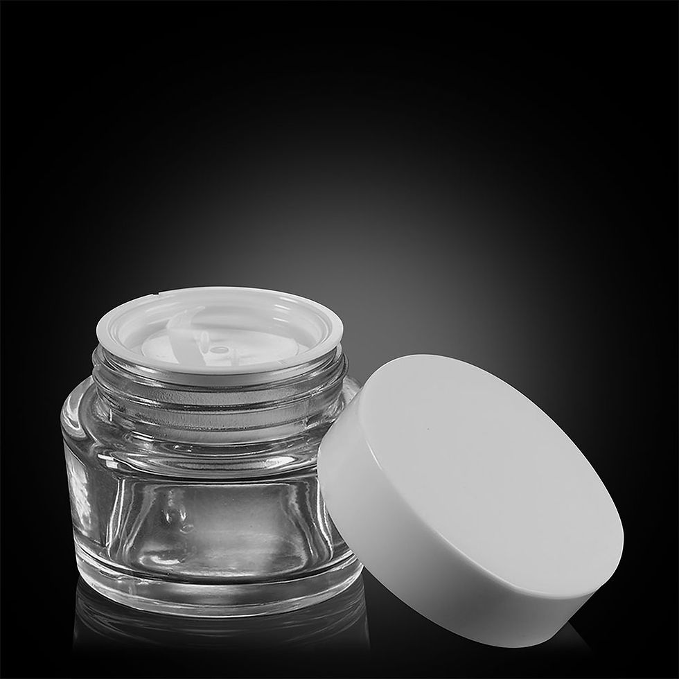 Thumbnail: 80ml Glass Jar Skincare Containers