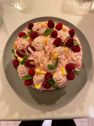 Raspberry Lemon Cake Recipe