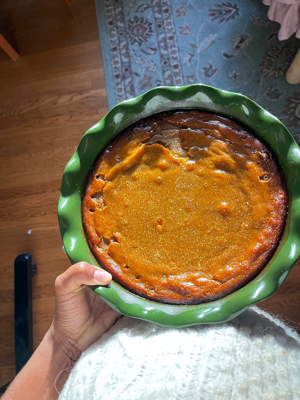 Gingersnap Pumpkin Pie