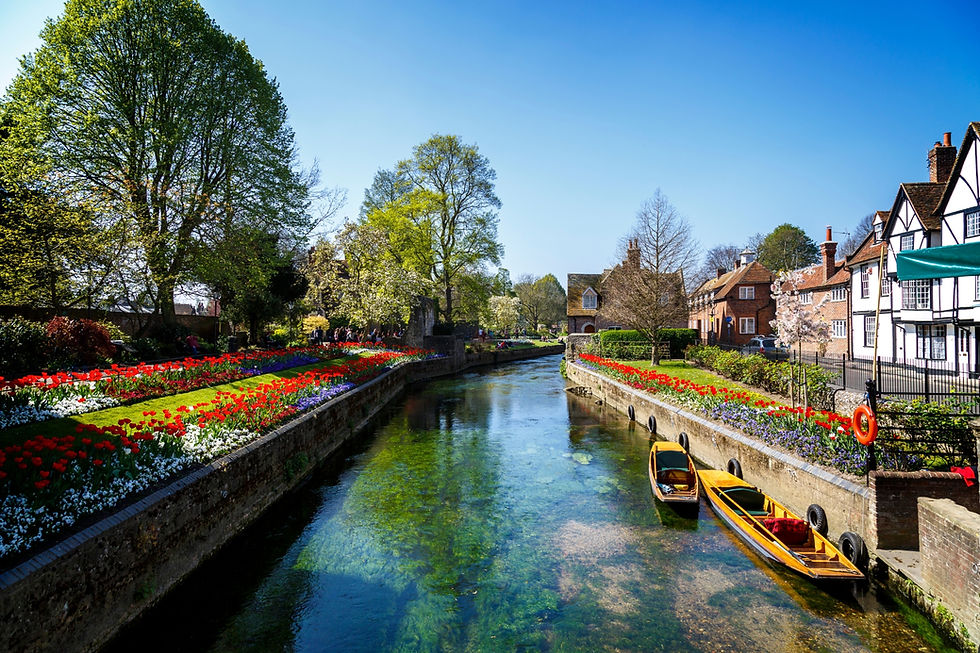 Canterbury city centre.