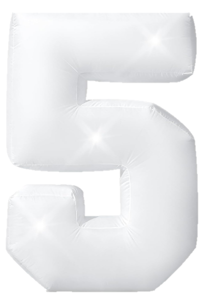 5' Inflatable Five