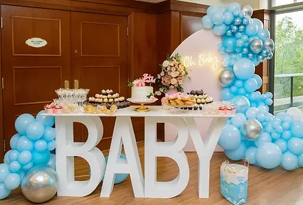 baby marquee table for rental in Toronto for Baby Shower 