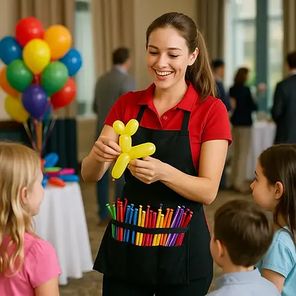 Balloon twisting for Kids Schools Toronto
