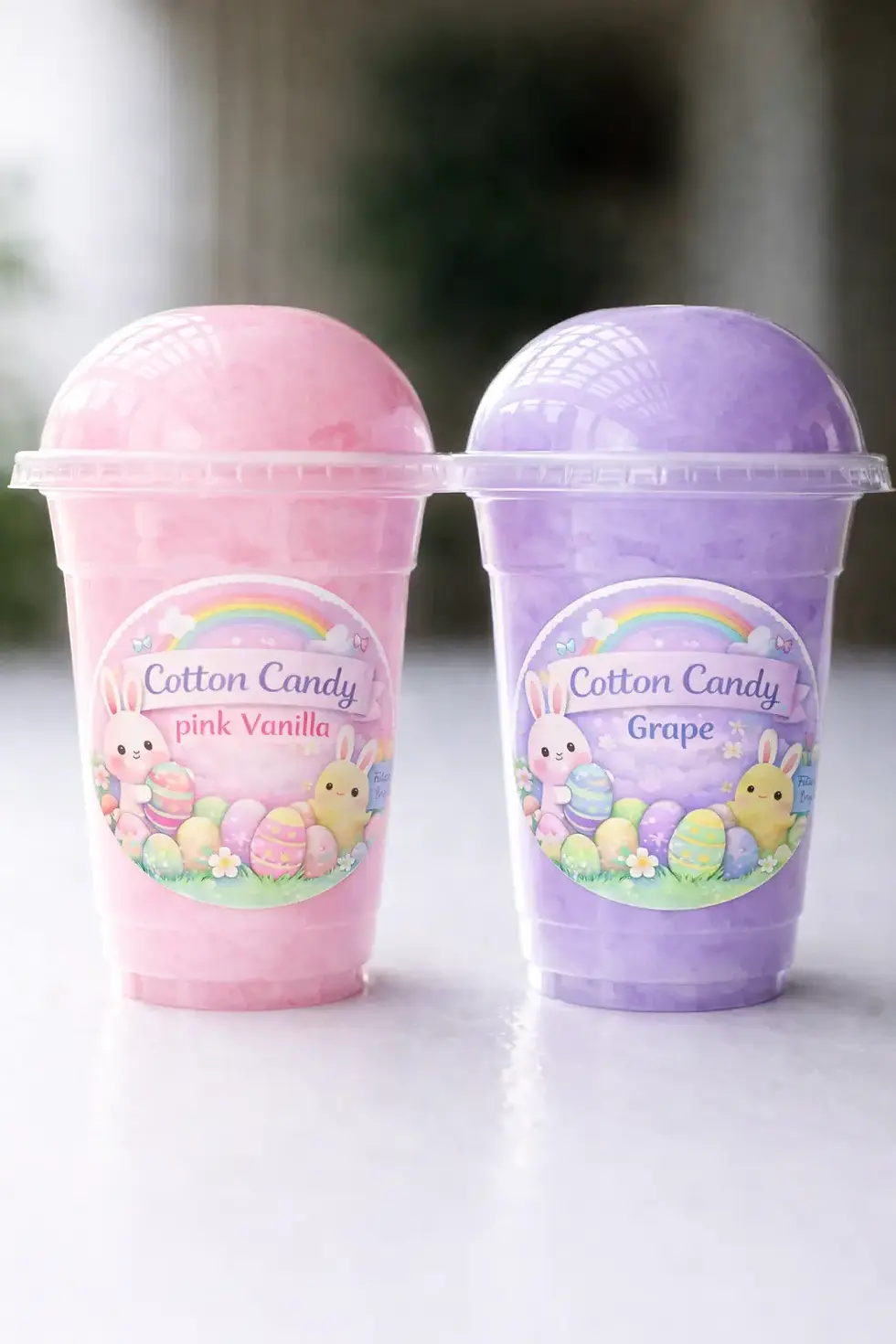 Easter Cotton Candy Cup - Pack of 10 | Party Favors – Edmonton & Canada