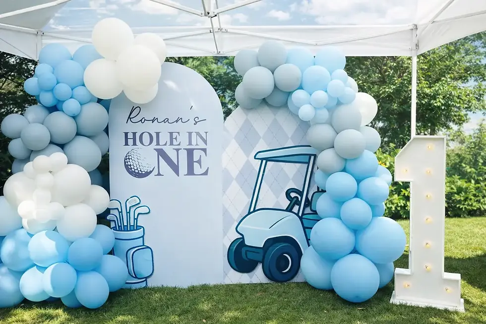 1st Birthday Balloon decor in Toronto