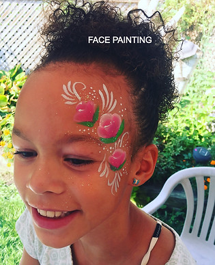 Face painting entertainer for birthday party