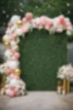 Wedding balloon backdrop floral in Toronto