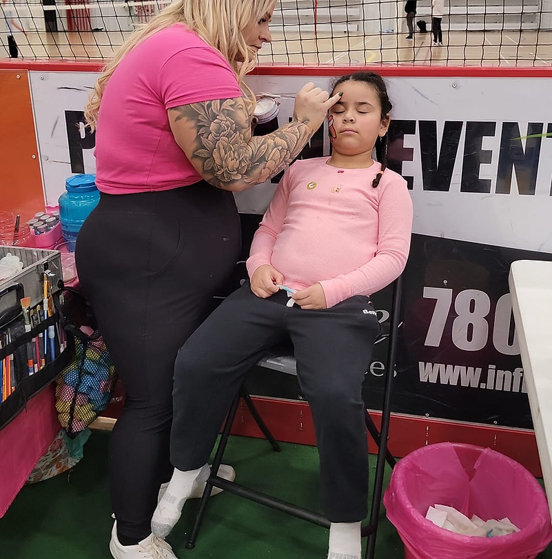 Face painting entertainment service for kids birthdays and Corporate Events in Toronto and Edmonton 