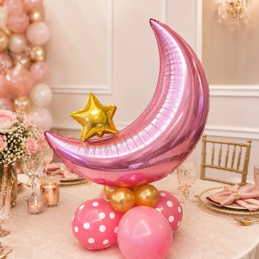 half-moon-balloon-centerpiece-for-baby-shower-decor-toronto