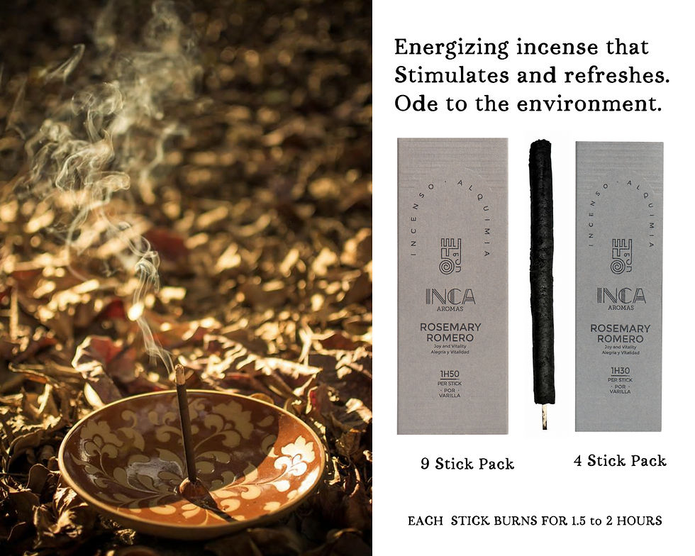 Thumbnail: ROSEMARY Inca Aromas Premium Stick Incense | Hand Crafted Incense Sticks