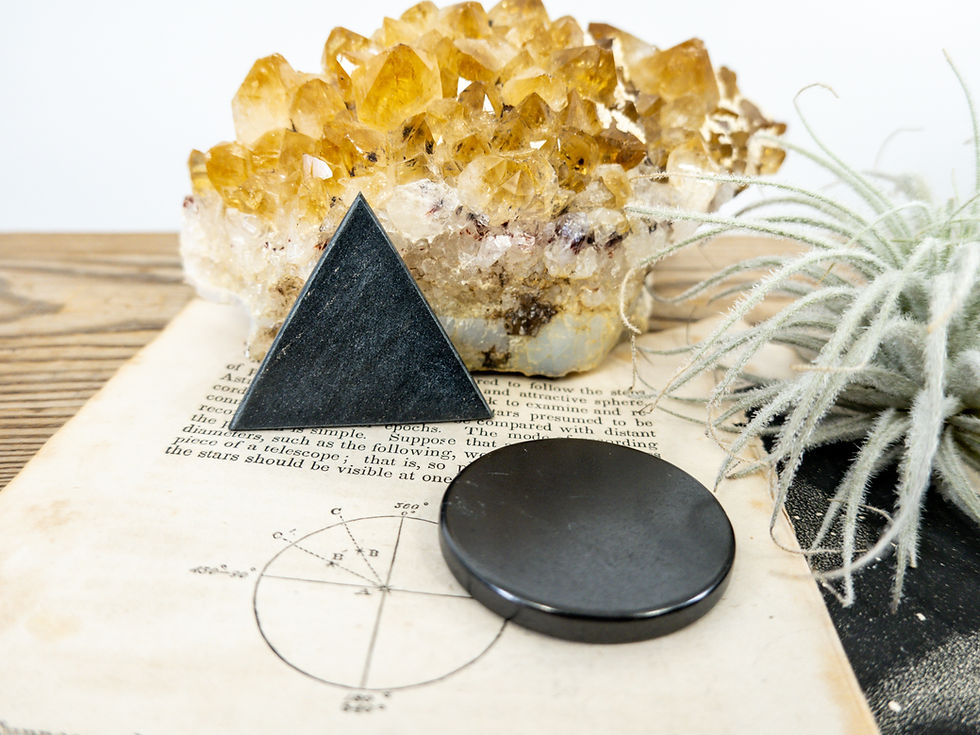 Thumbnail: SHUNGITE Pocket Harmonizers | Bioenergetic Balancing Harmonizers