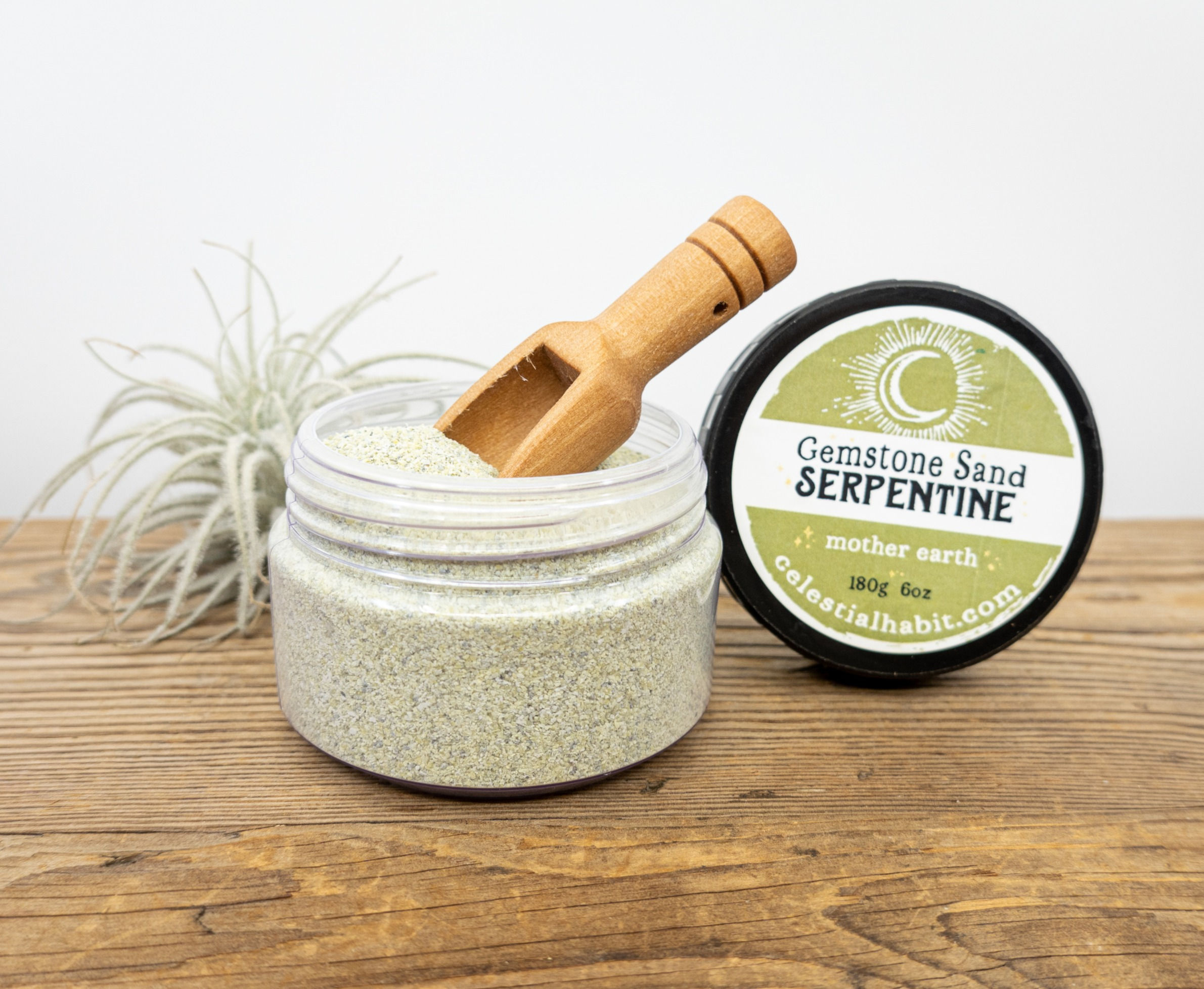 SERPENTINE Gemstone Sand | SERPENTINE Crystal Sand | Mother Earth Sand