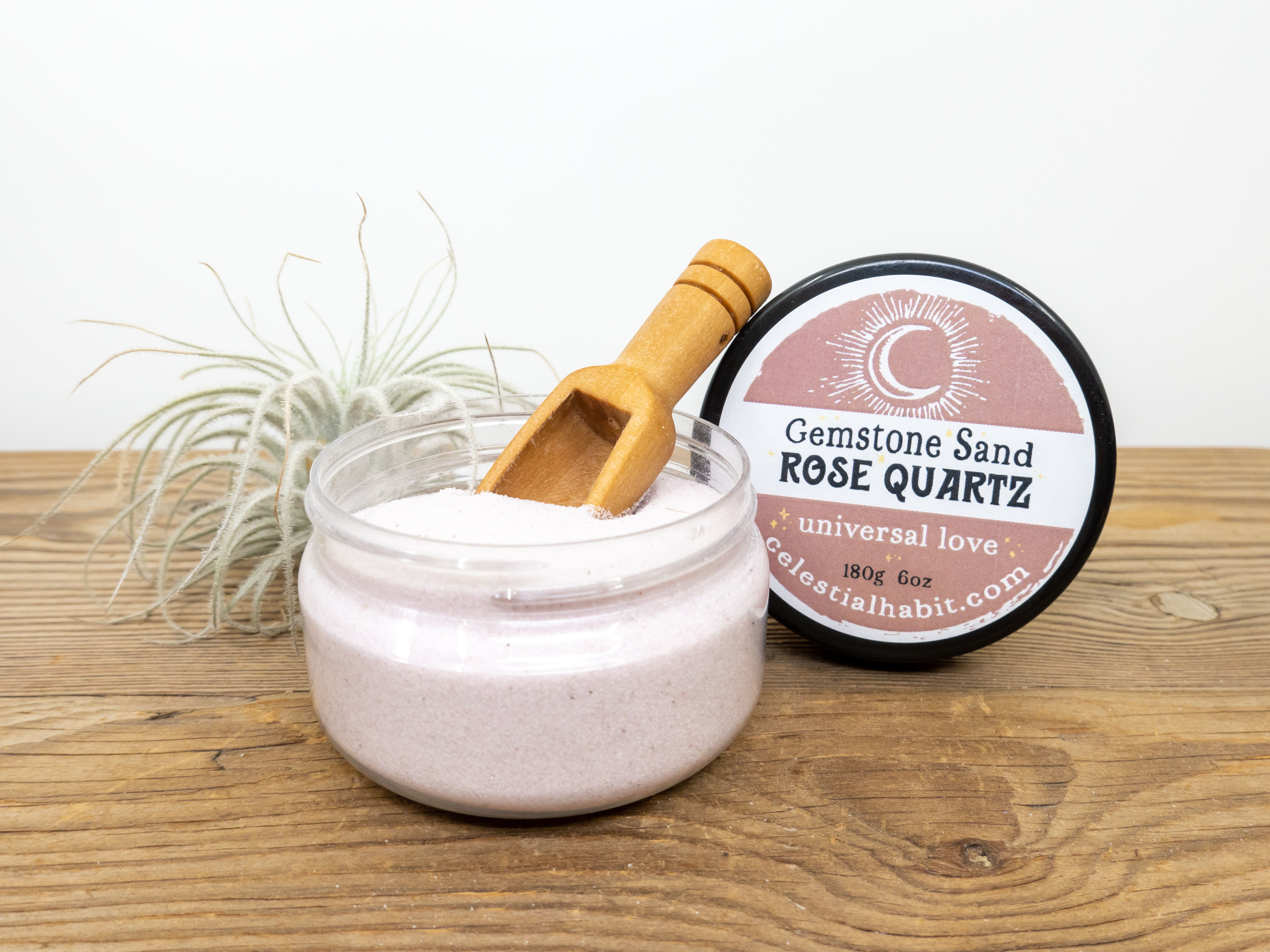 ROSE QUARTZ Gemstone Sand | Crystal Sand | Universal Love Sand