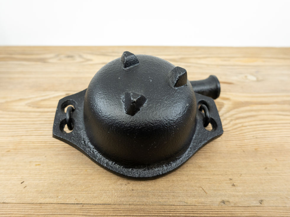 Thumbnail: Cast IRON CAULDRON Mortar & Pestle Set | Herb Grinding | Solid Iron Altar Tool