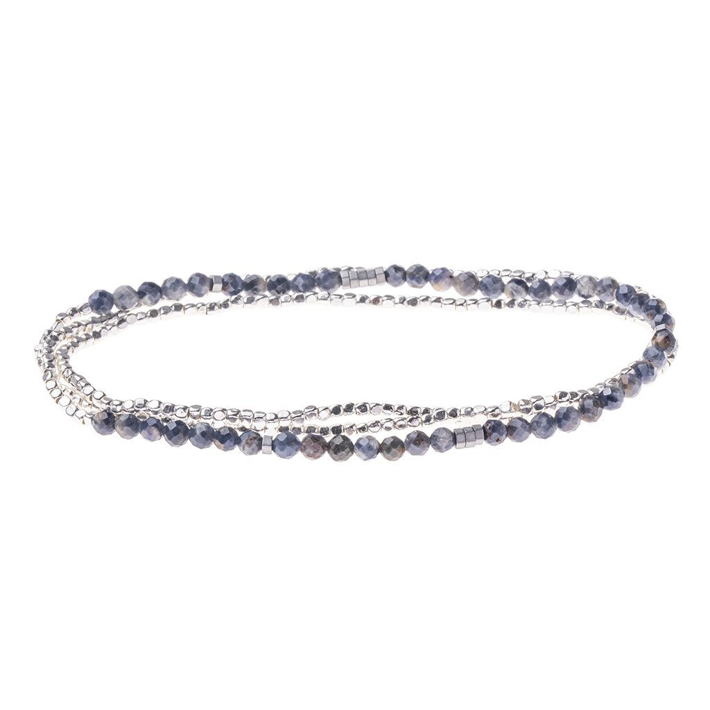 DELICATE Stone Wrap | Iolite & Sunstone - Stone of Synergy