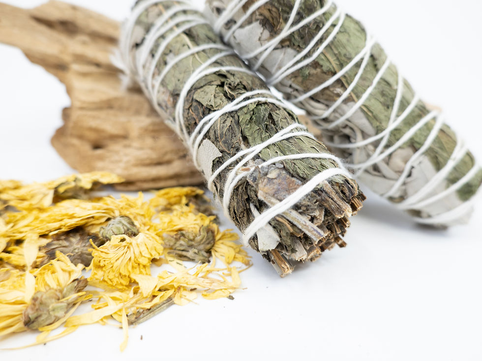 Thumbnail: White Sage Peppermint SMUDGE STICKS | 2 Pieces | California Sage Smudge Sticks