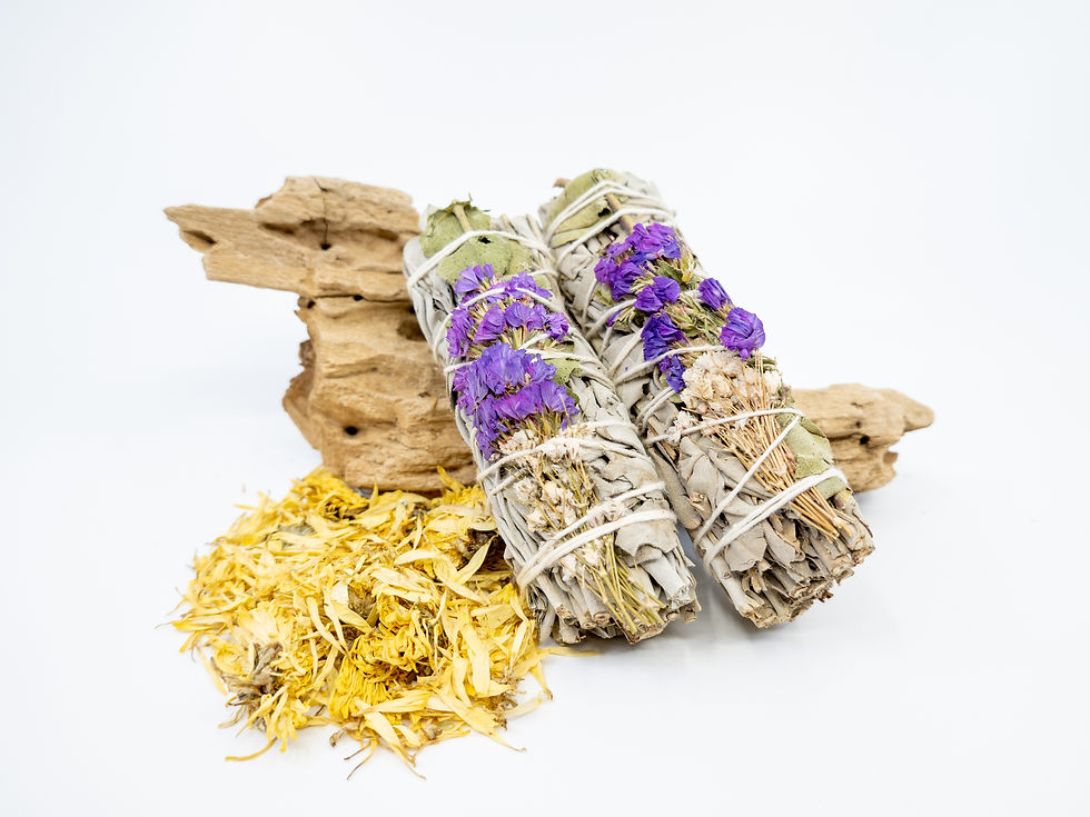Thumbnail: White Sage | Lavender | Eucalyptus | Sinuata Smudge Mix