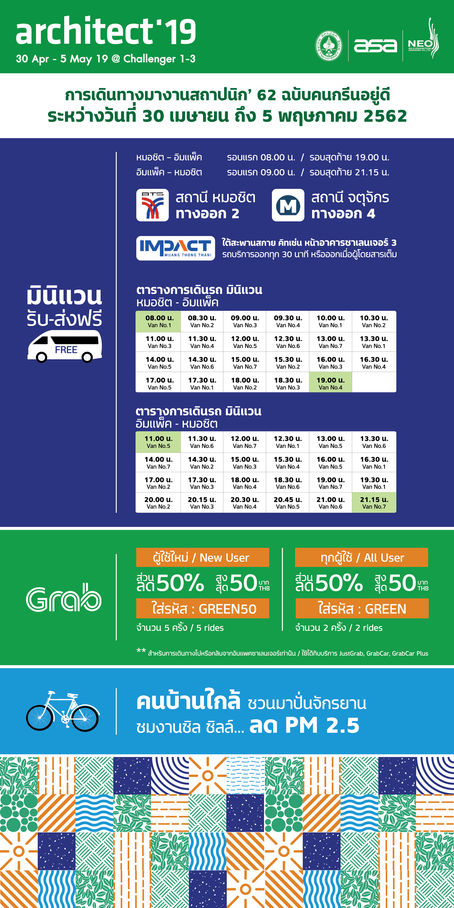 วิธีมางานสถาปนิก'62
