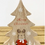 Thumbnail: Wooden Tree with Novelty Reindeer