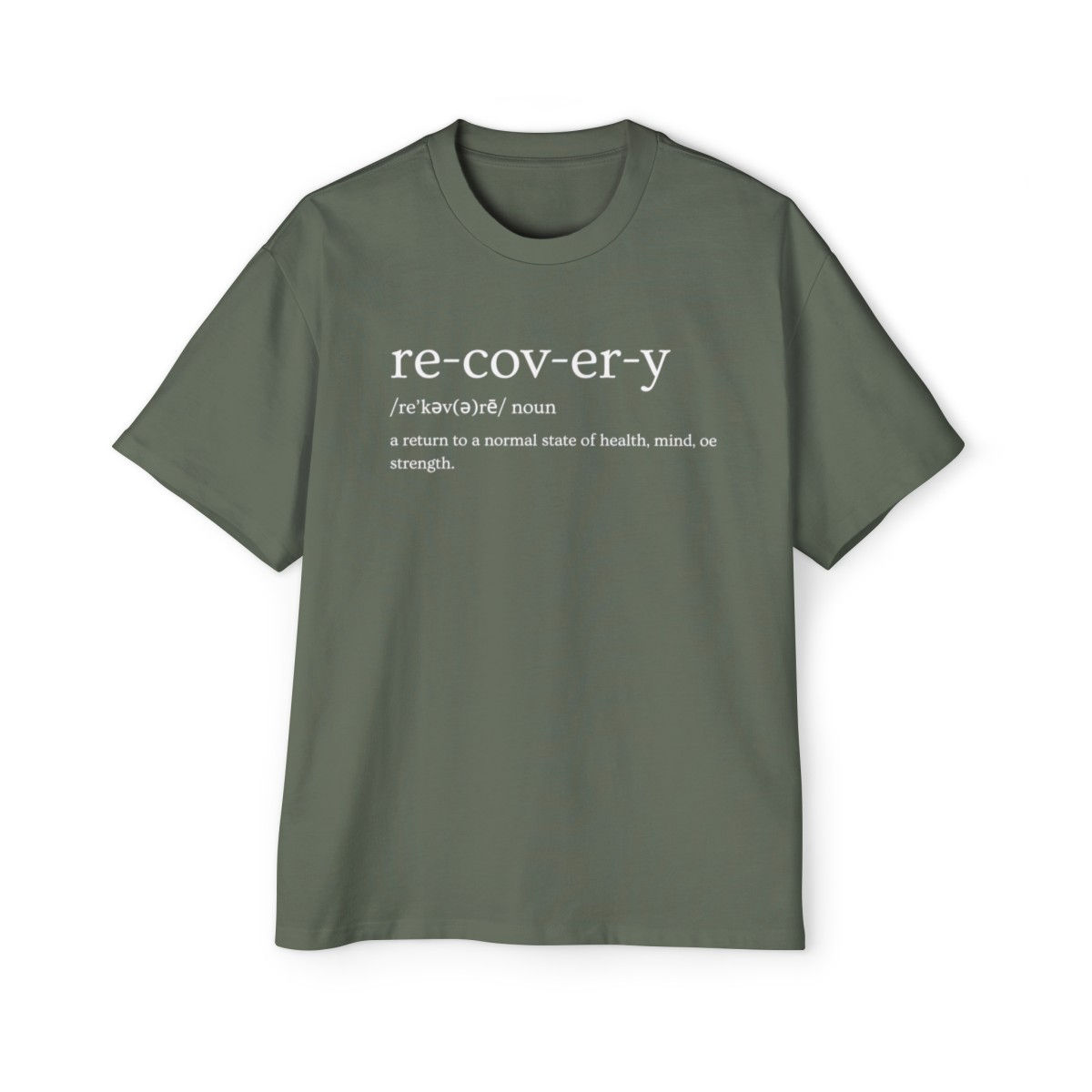 Recovery Oversized Tee