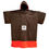 Thumbnail: SNIPER Change Robe Poncho Unisize Black Waistband Red