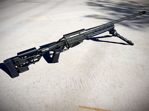 MSP Tikka T3 based custom rifle with spiral fluted match grade barrel is the perfect PSR competion rifle