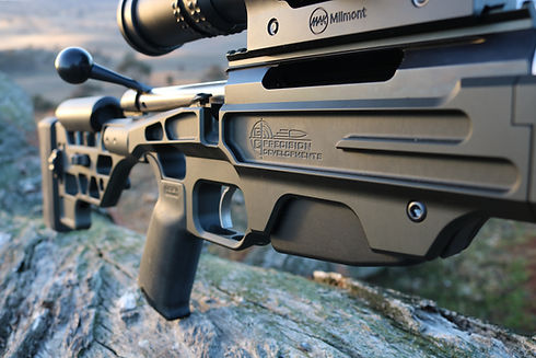 MSP T3 based custom rifle featuring the Australian made GCPD modular chassis system