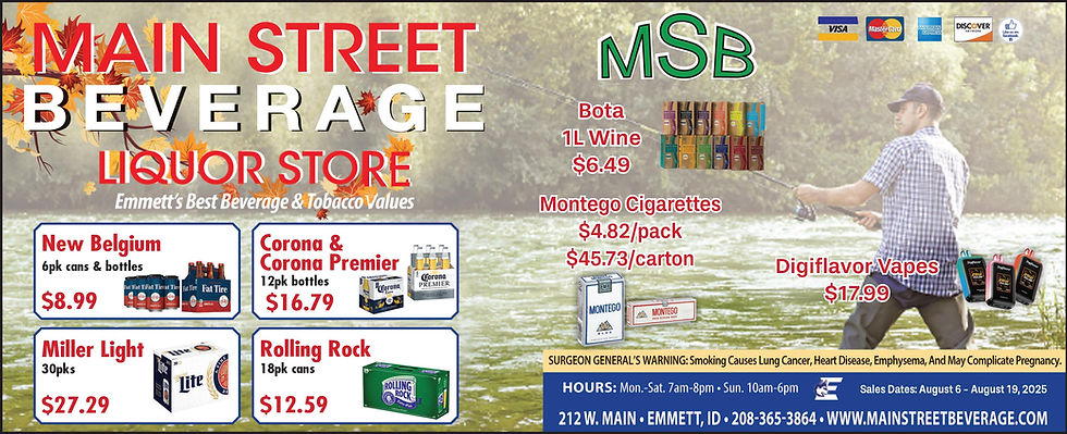 Mainstreet Beverage weekly ad